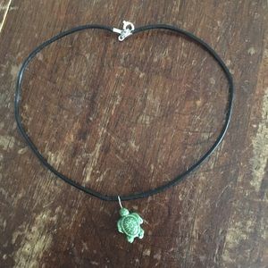 3/$10 Green sea turtle choker